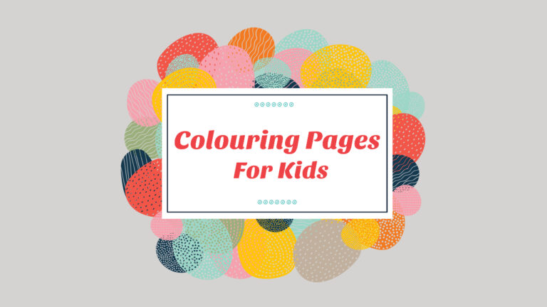 colouring pages for kids