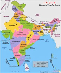 Complete List Of 28 States And Capitals Of India