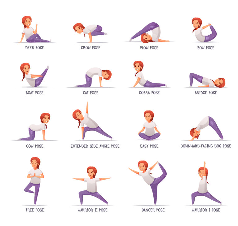 40 Yoga for kids in Hindi  Kids yoga poses