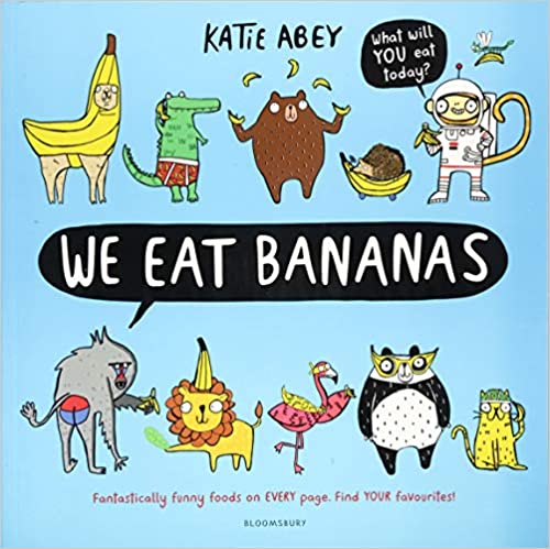 we eat bananas, story books for kids