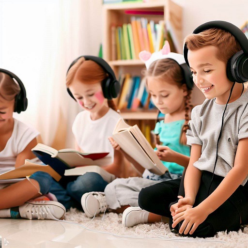 Stories for children in audio format