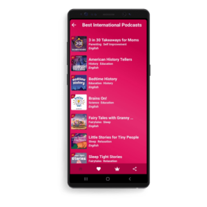 Chimes mobile app - Raspberry Theme